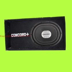 جعبه باکس سابووفر بیضی کنکورد ۱۵ اینچ CONCORD