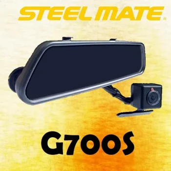 مانیتور آینه ای استیل میت مدل Steel Mate G700S