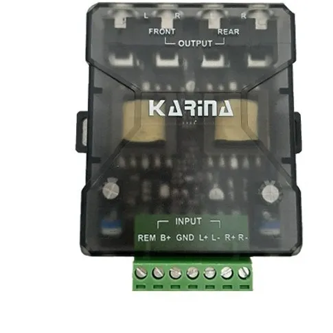 تبدیل خروجی ضبط فابریک به آمپلی فایر Karina HL-950