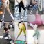 لگ جورابی ورزشی زنانه سیملس پشت چین دار باکیفیت