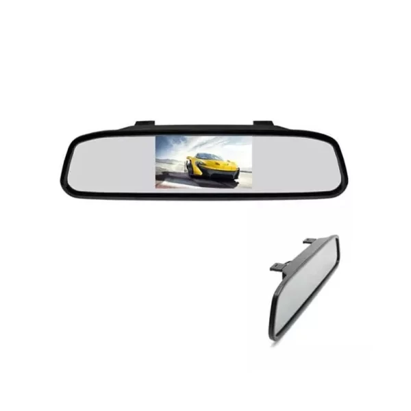 مانیتور آینه ای خودرو 4.3 اینچی برند TFT مدل Car Monitor 4.3inch اِن وی کالا