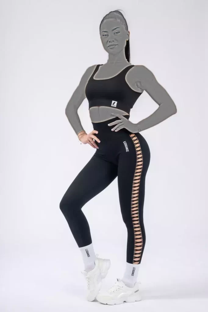 لگ دخترانه ورزشی زاپدار طرح آبرنگی(سفارش اروپا)